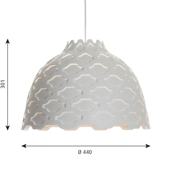 LC Shutters hanglamp Ø44 cm, Wit Louis Poulsen