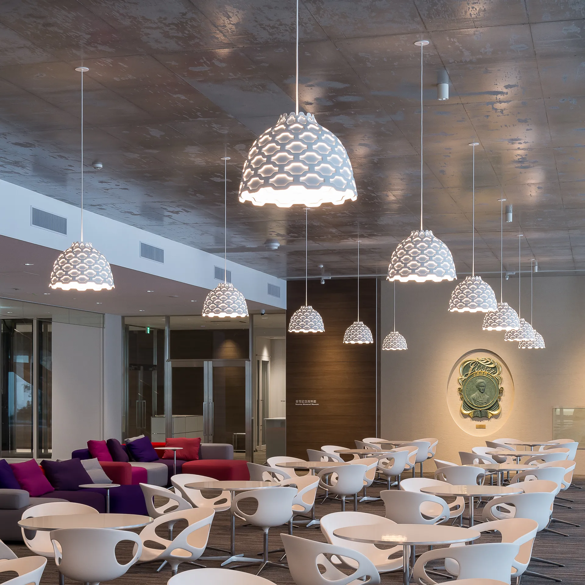 LC Shutters hanglamp Ø44 cm, Wit Louis Poulsen