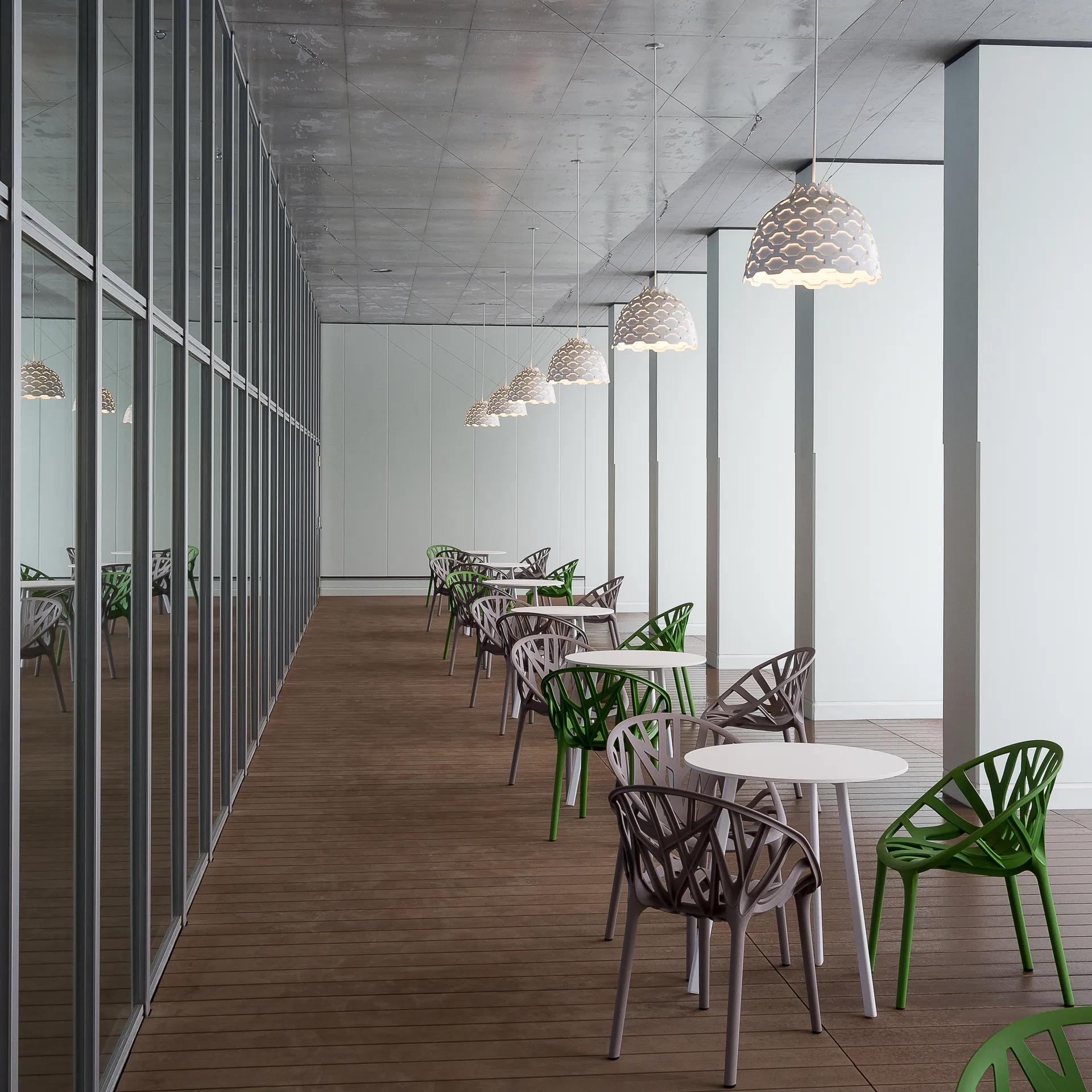 LC Shutters hanglamp Ø44 cm, Wit Louis Poulsen