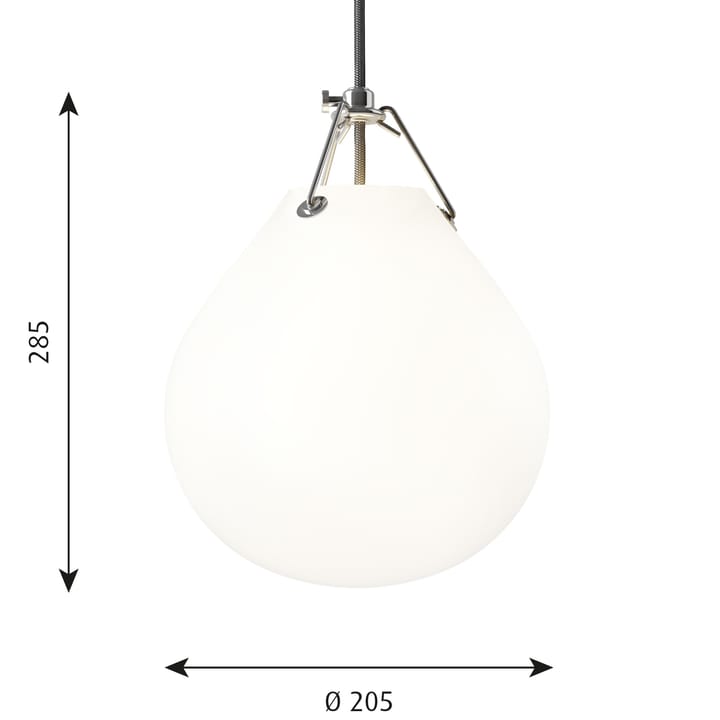 Moser hanglamp Ø20,5 cm, Matwit Louis Poulsen