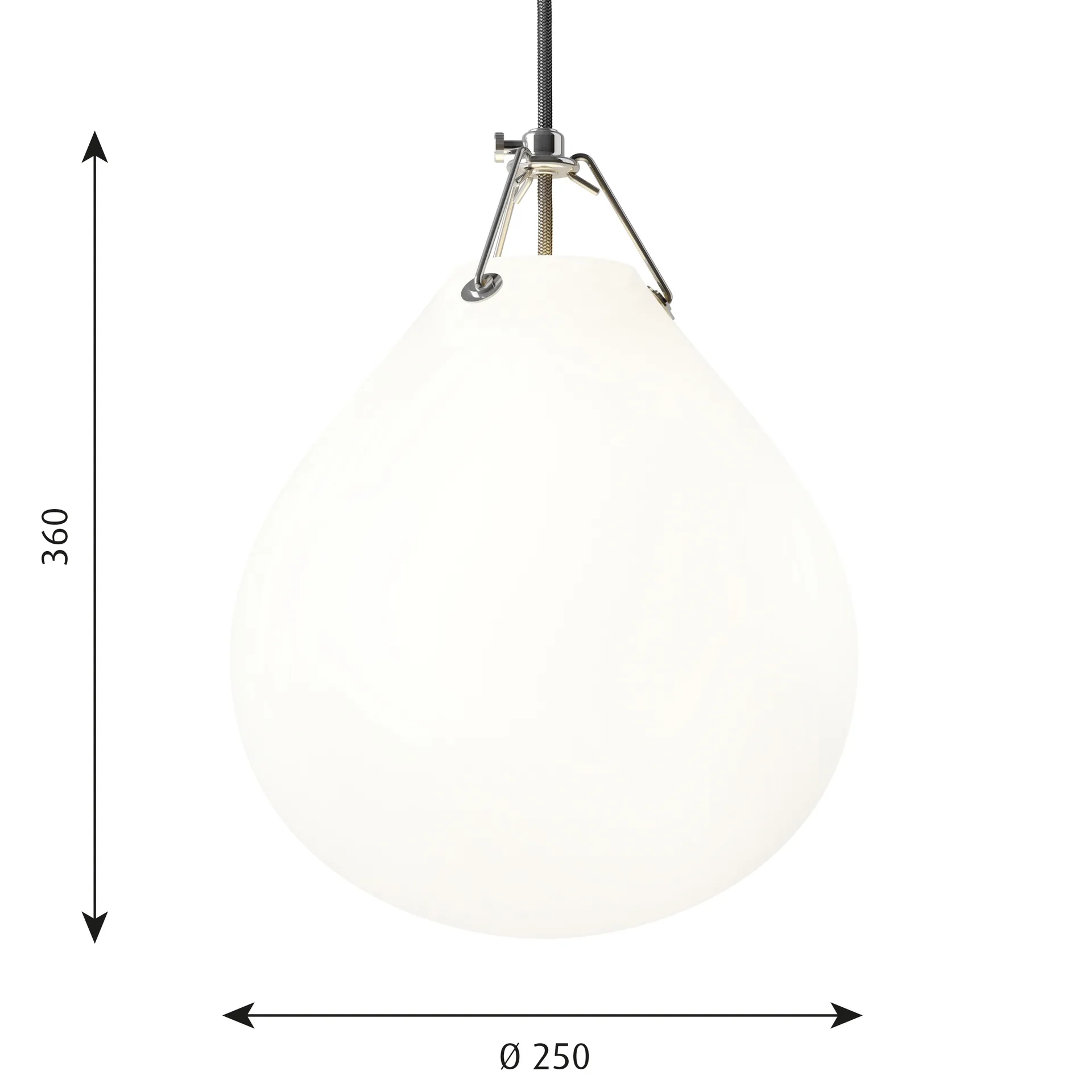 Moser hanglamp Ø25 cm, Matwit Louis Poulsen