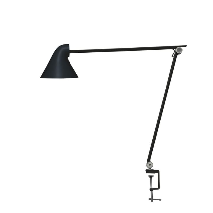 NJP bureaulamp - Zwart, clip, 2700k - Louis Poulsen