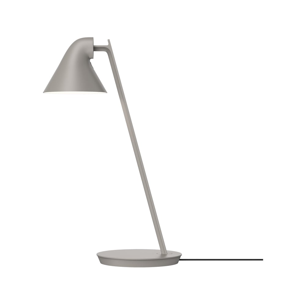 Louis Poulsen NJP Mini tafellamp Lichtgrijs | Scandinavisch Interieur | Bureau- & tafellampen | Grijs