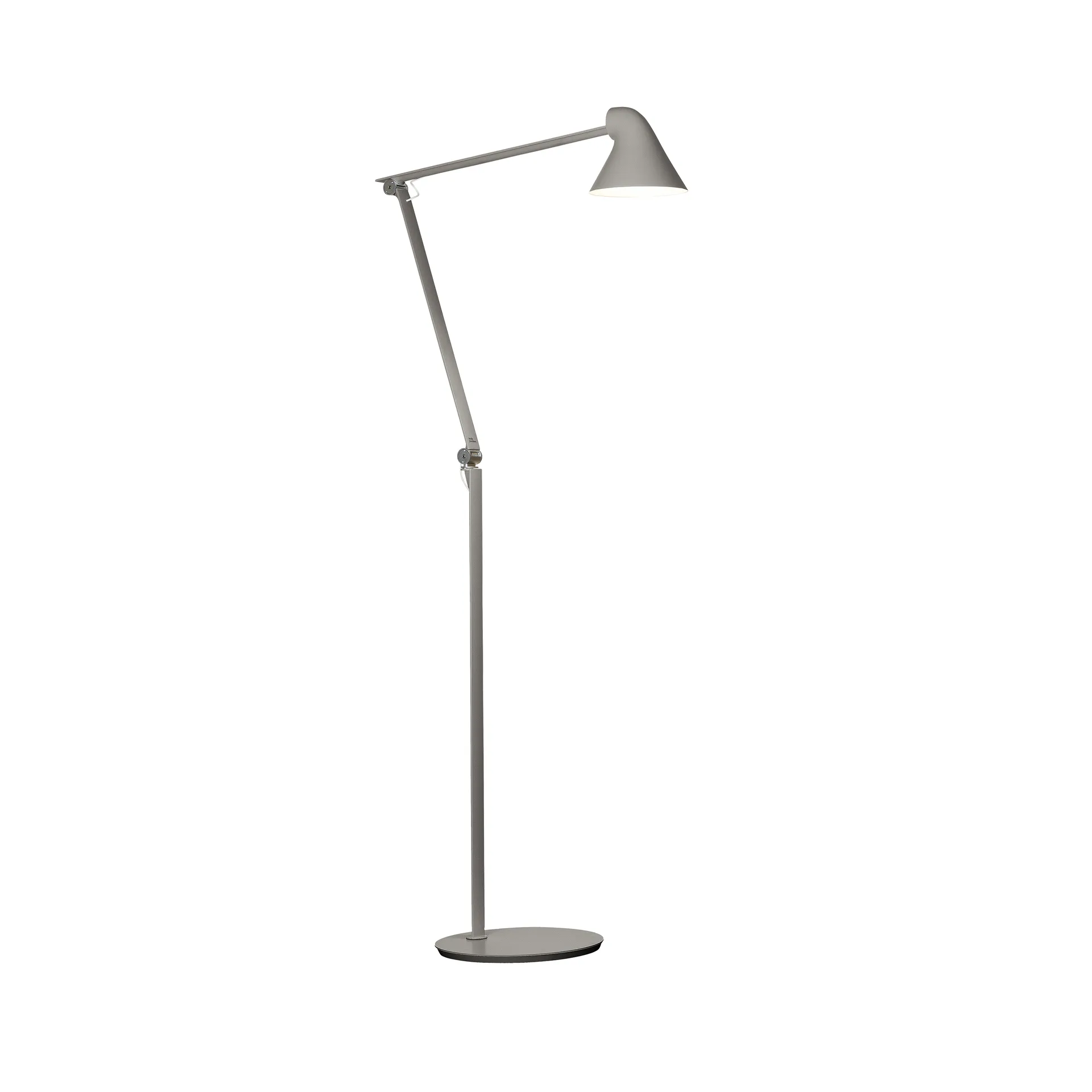 NJP vloerlamp, Lichtgrijs, LED, 3000k Louis Poulsen