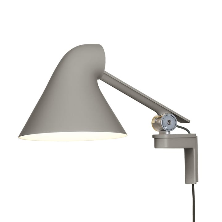 NJP wandlamp korte arm - Lichtgrijs - Louis Poulsen