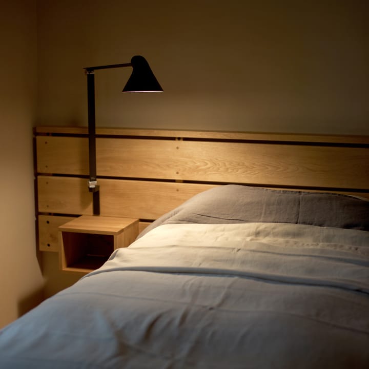 NJP wandlamp lange arm, Zwart Louis Poulsen
