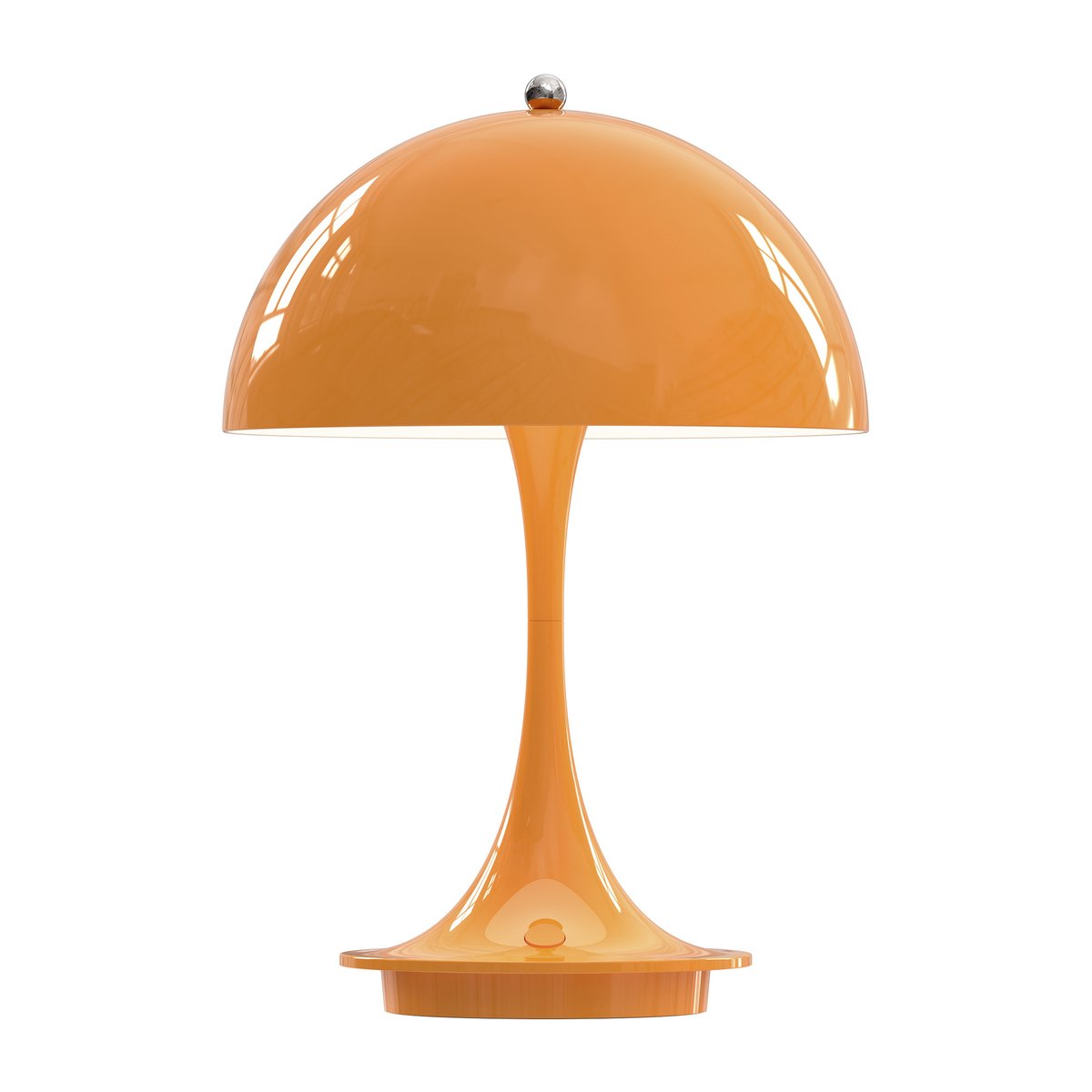 Louis Poulsen Panthella 160 portable tafellamp metaal Oranje