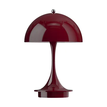 Panthella 160 Portable tafellamp - Opaque burgundy - Louis Poulsen