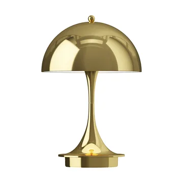 Panthella 160 Portable v3 tafellamp - Brass metallised - Louis Poulsen
