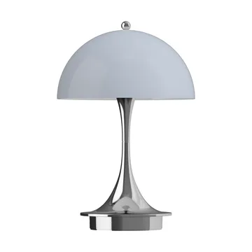 Panthella 160 Portable v3 tafellamp - Chrome opal bluegrey - Louis Poulsen