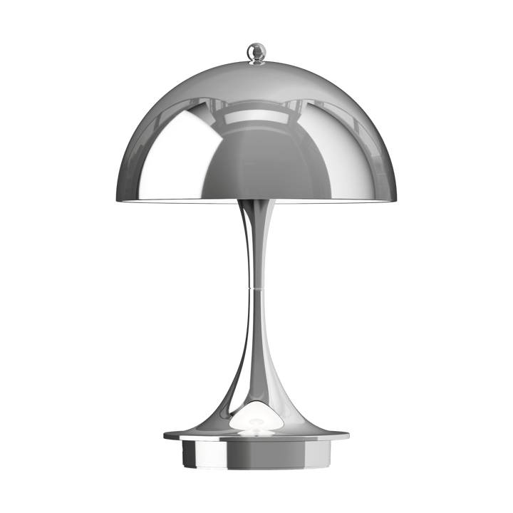 Panthella 160 Portable v3 tafellamp - Chrome - Louis Poulsen
