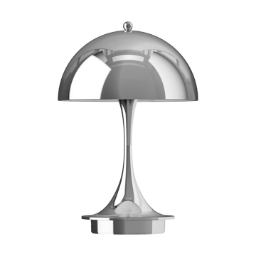 Panthella 160 Portable v3 tafellamp - Chrome - Louis Poulsen