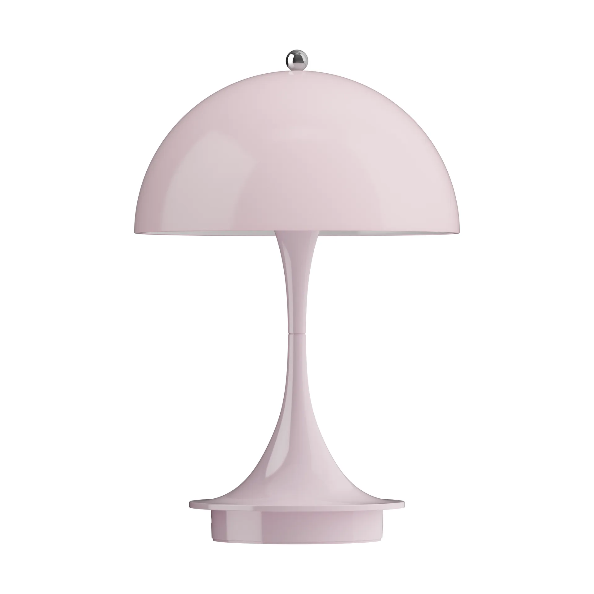Panthella 160 Portable v3 tafellamp, Opal pale rose Louis Poulsen