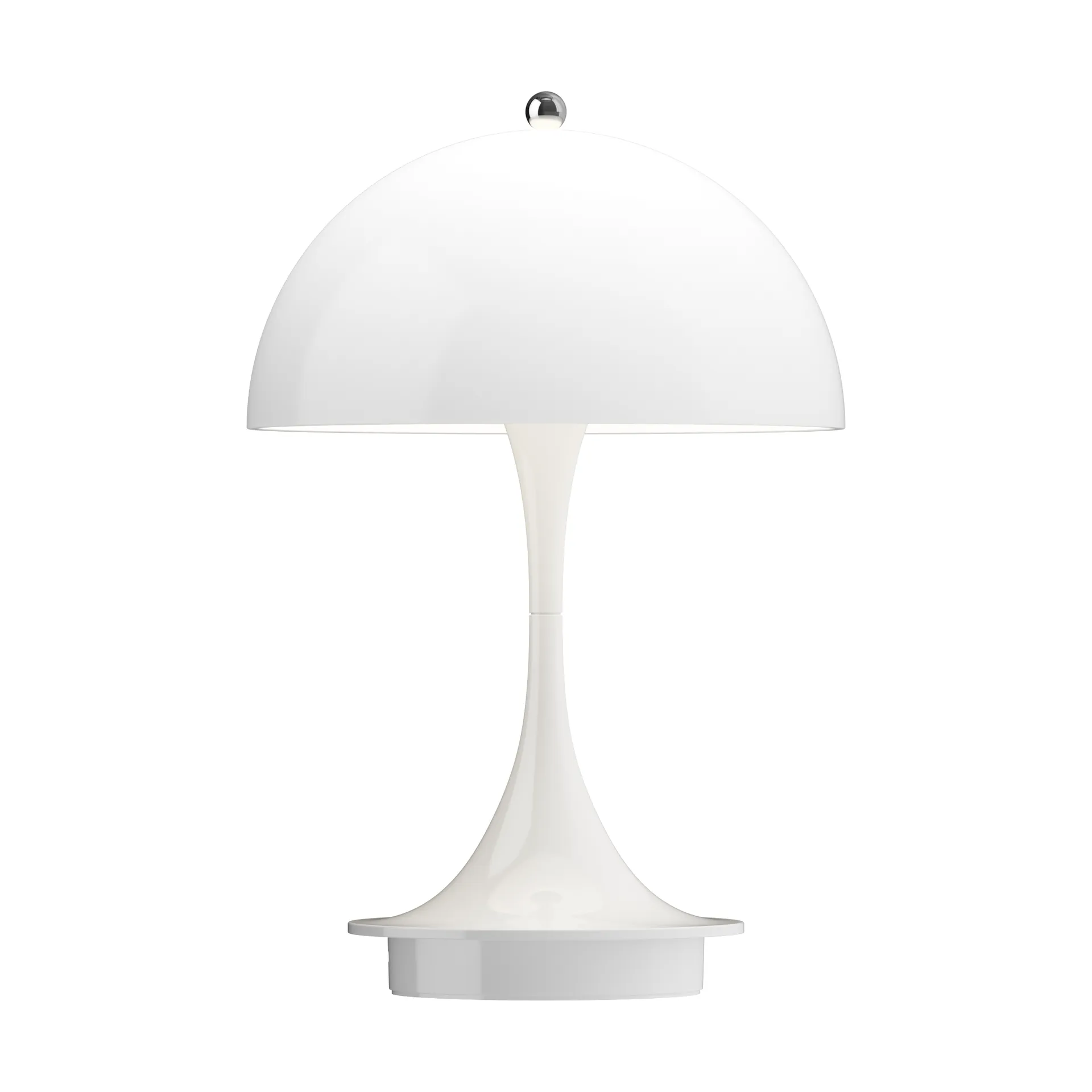Panthella 160 Portable v3 tafellamp, Opal white Louis Poulsen