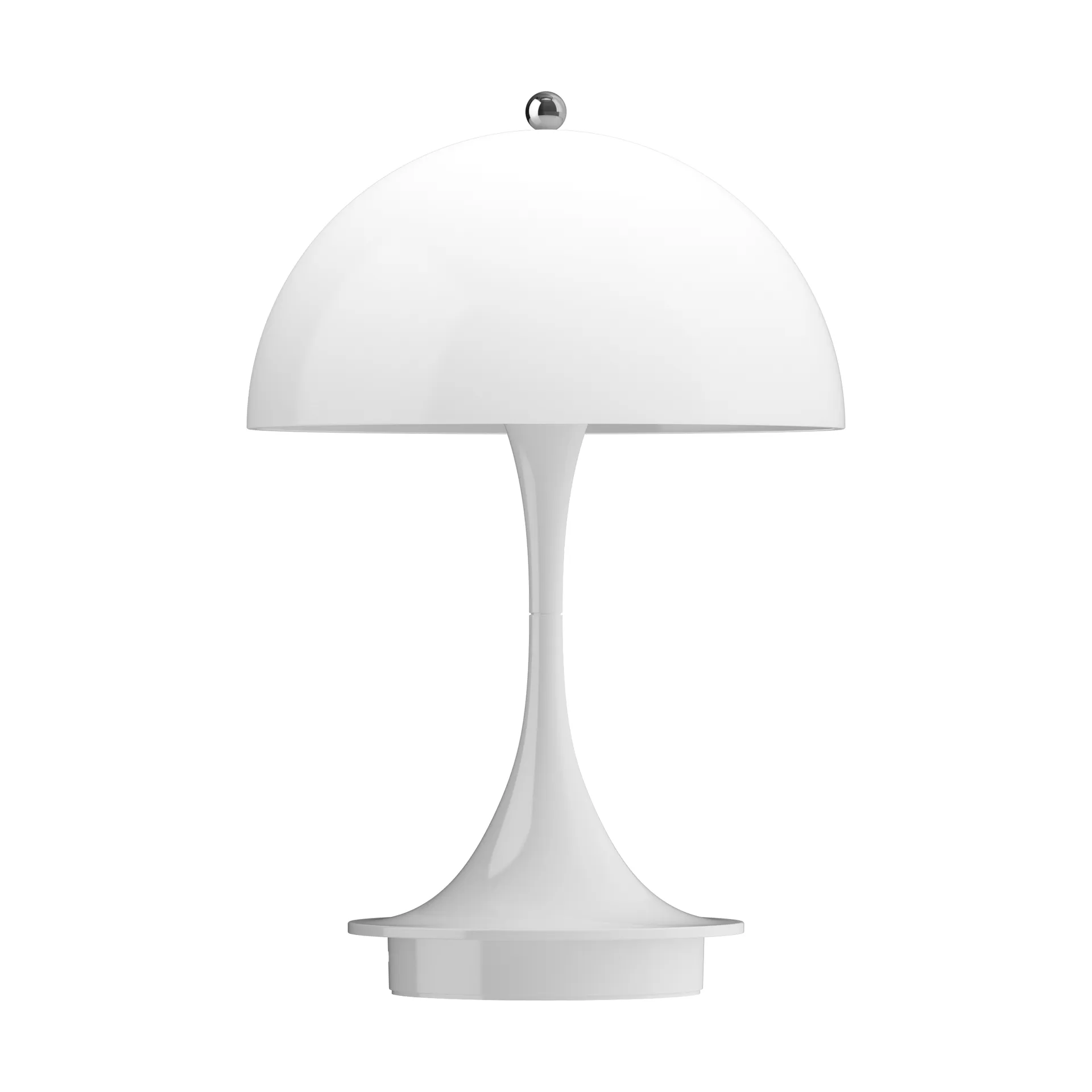 Panthella 160 Portable v3 tafellamp, Opal white Louis Poulsen