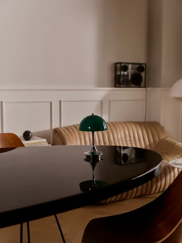 Panthella 160 Portable v3 tafellamp - Original Opal Green - Louis Poulsen