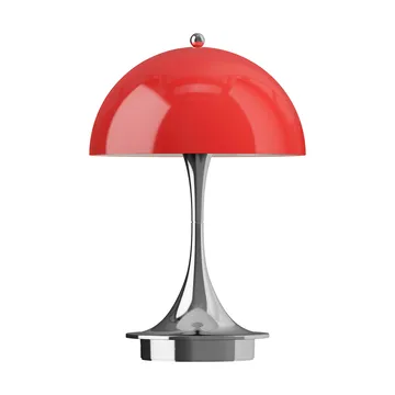 Panthella 160 Portable v3 tafellamp - Original Opal Red - Louis Poulsen