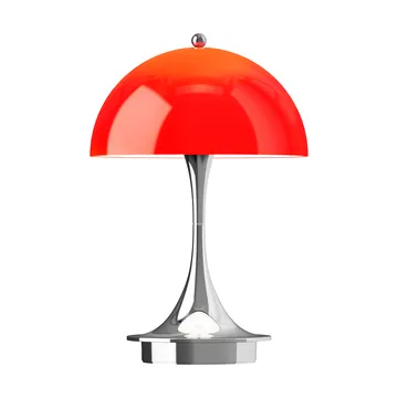 Panthella 160 Portable v3 tafellamp - Original Opal Red - Louis Poulsen