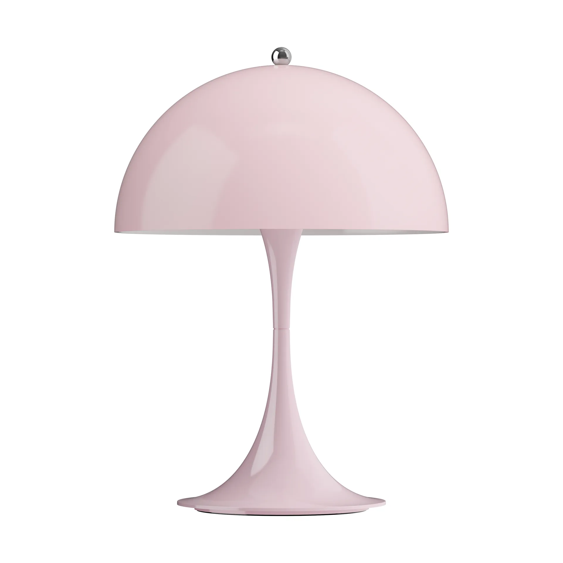 Panthella 250 draagbare tafellamp, Opal pale rose Louis Poulsen