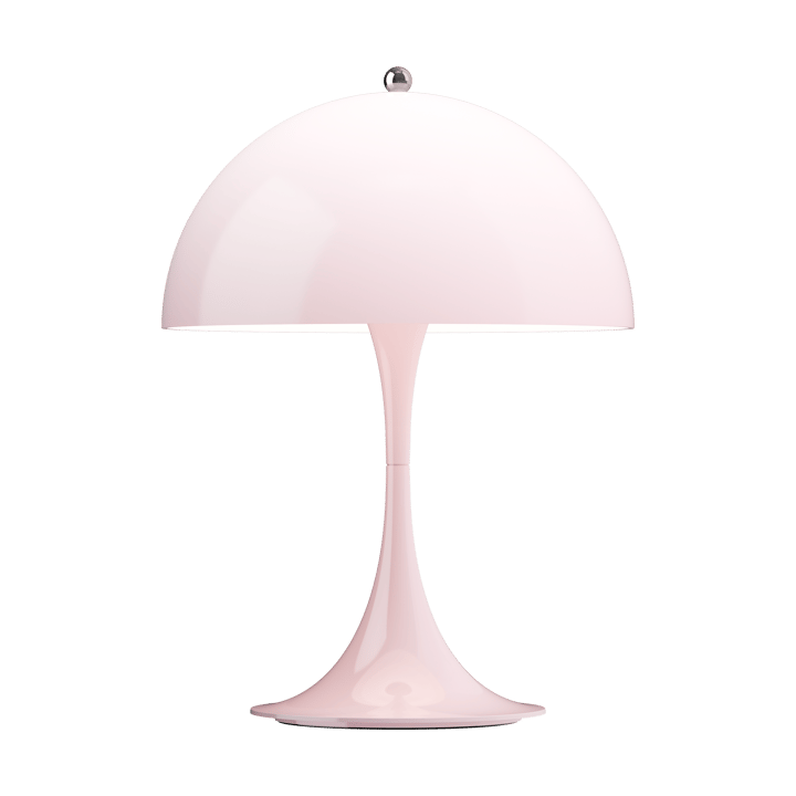 Panthella 250 draagbare tafellamp, Opal pale rose Louis Poulsen