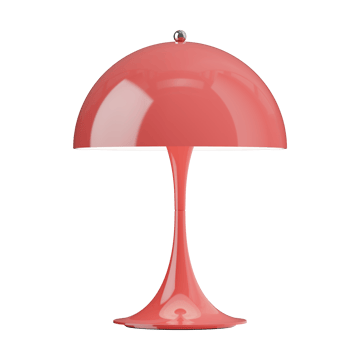 Panthella 250 draagbare tafellamp - Opaque coral - Louis Poulsen