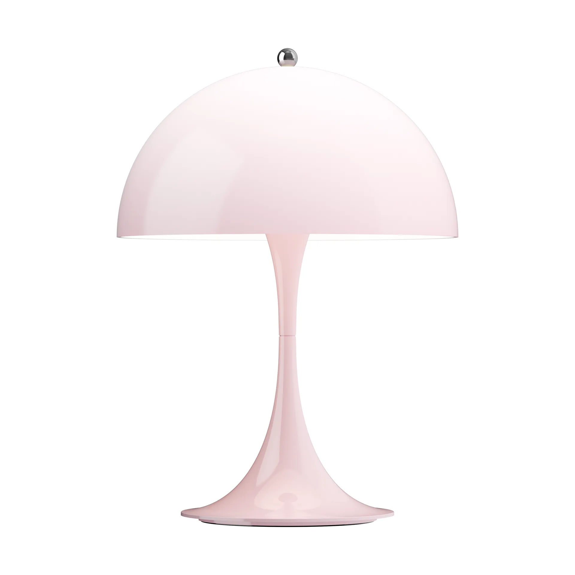 Panthella 250 draagbare tafellamp V3, Opal pale rose Louis Poulsen