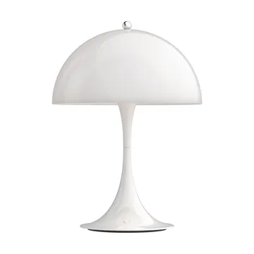 Panthella 250 draagbare tafellamp V3 - Wit opaal acryl - Louis Poulsen