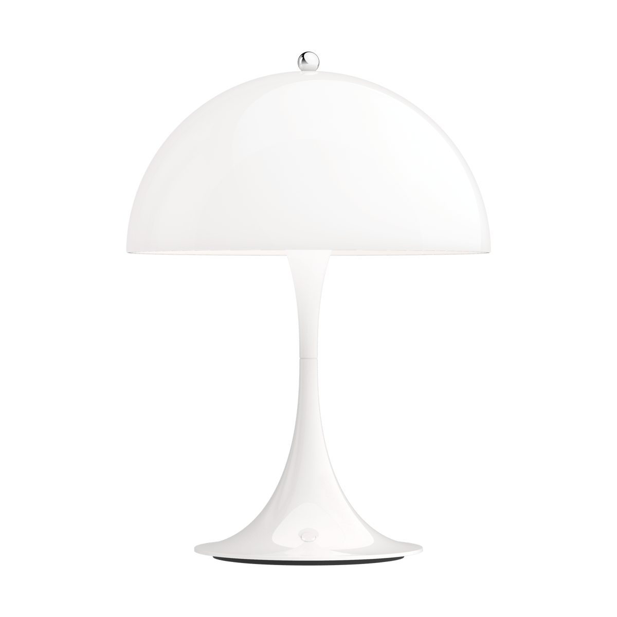 Louis Poulsen Panthella 250 portable tafellamp Wit opaal acryl