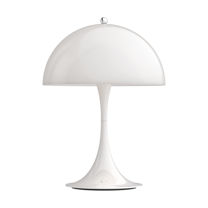Panthella 250 portable tafellamp, Wit opaal acryl Louis Poulsen