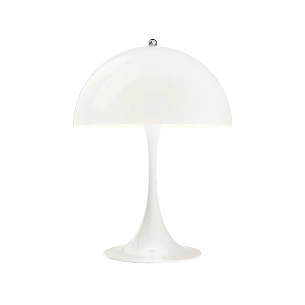 Panthella 320 tafellamp, Wit acryl Louis Poulsen