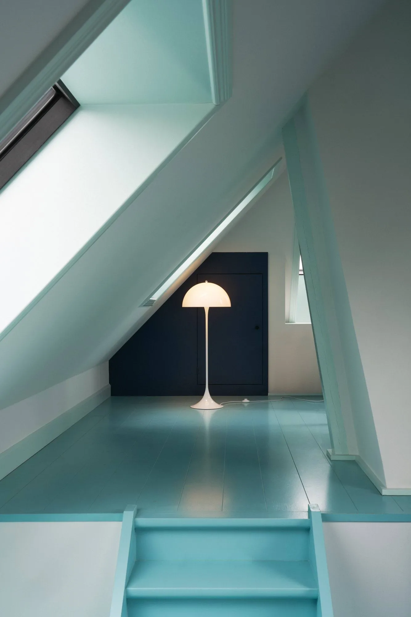 Panthella 400 vloerlamp, Opal white Louis Poulsen