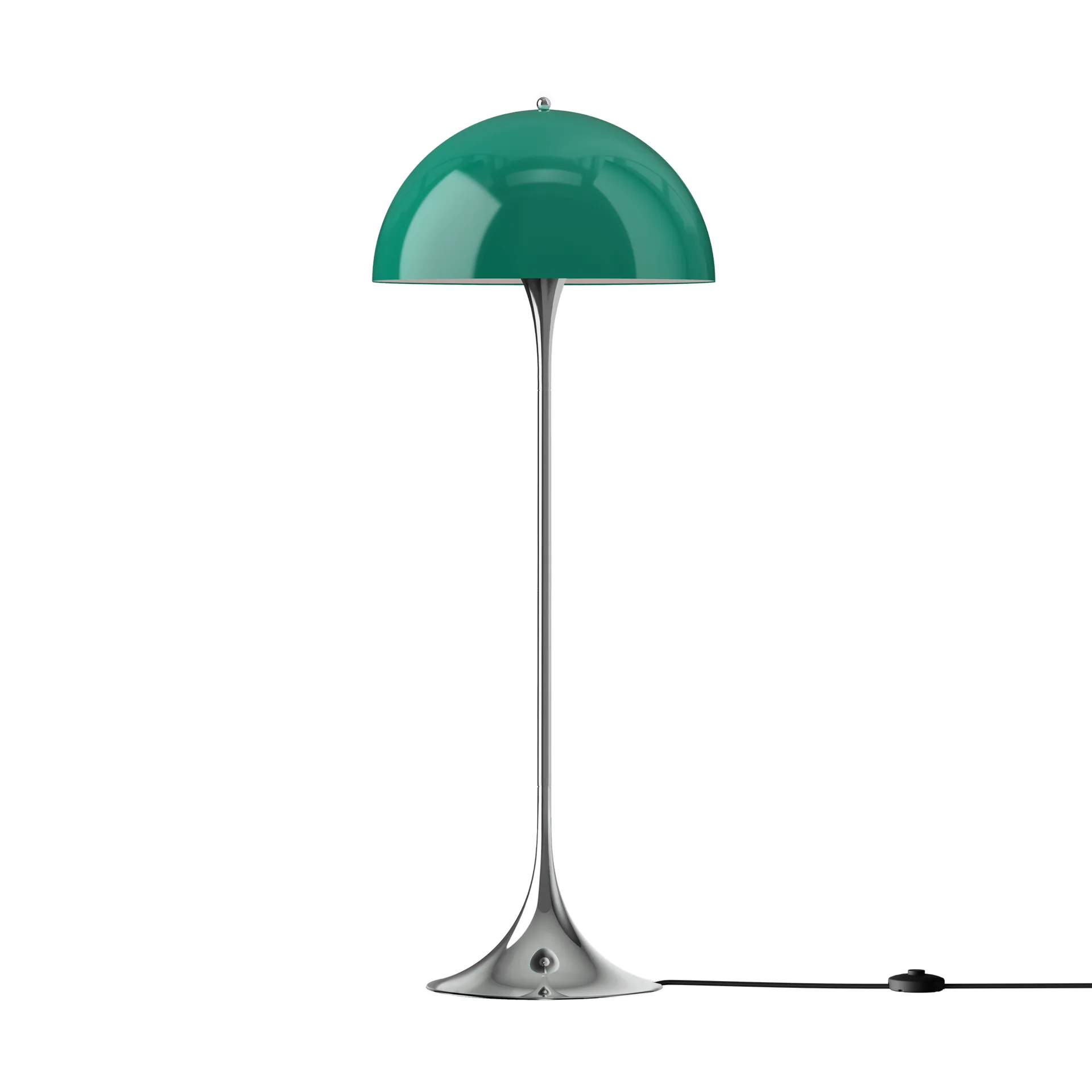 Panthella 500 vloerlamp, Original opal green Louis Poulsen