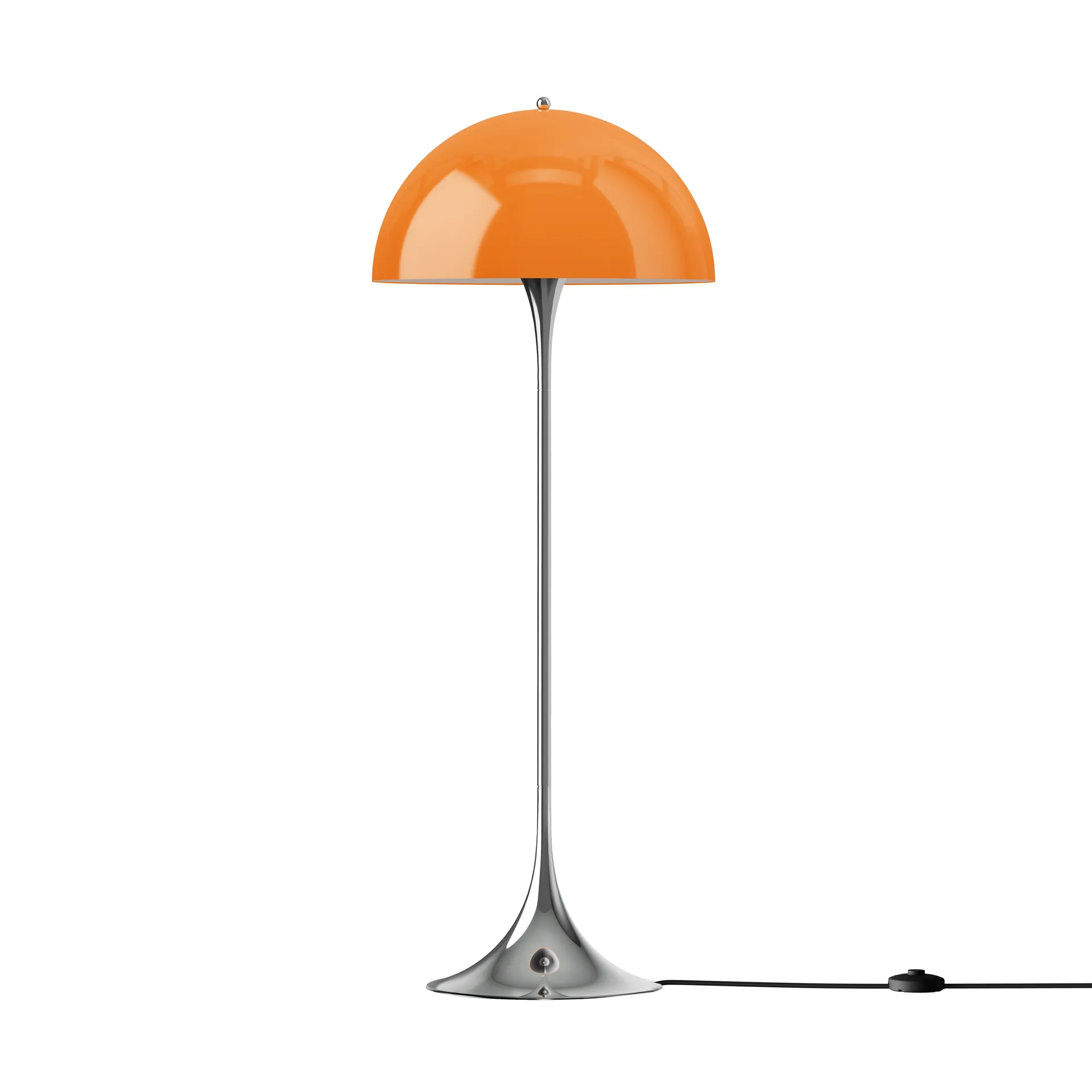 Panthella 500 vloerlamp, Original opal orange Louis Poulsen