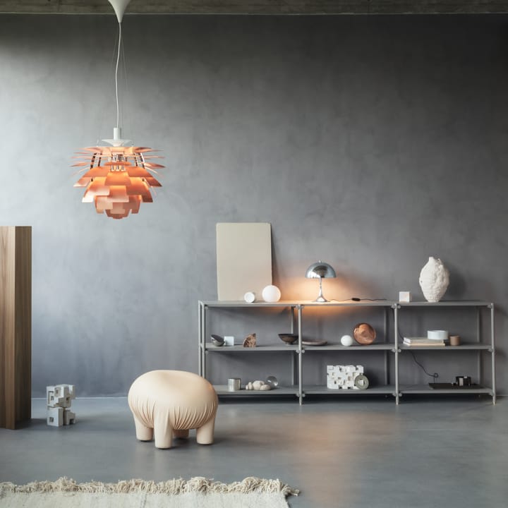 Panthella MINI tafellamp, Chroom Louis Poulsen