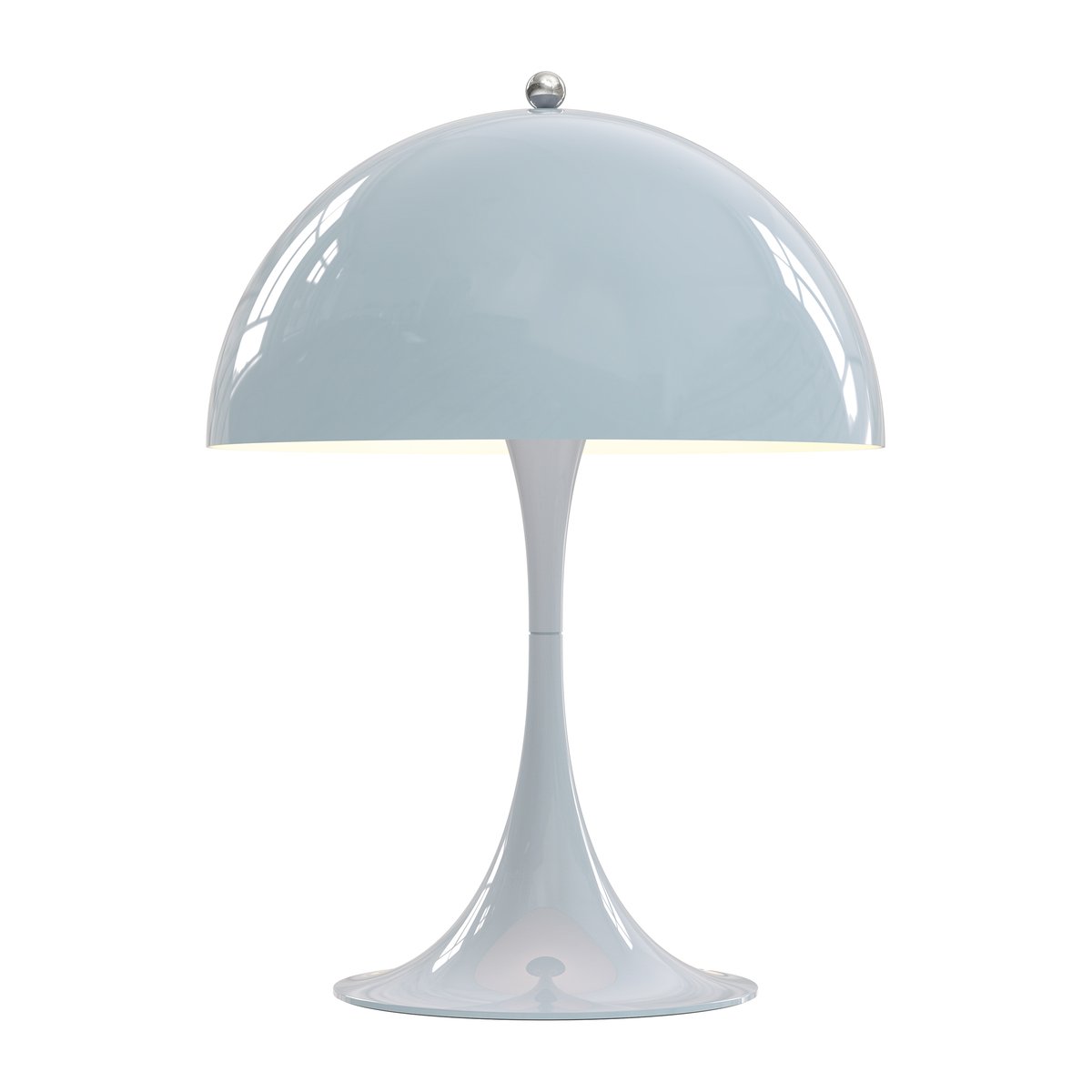 Louis Poulsen Panthella MINI tafellamp Lichtblauw | Scandinavisch Interieur | Bureau- & tafellampen | Blauw