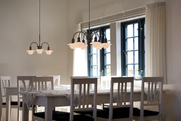 PH 1/1 Chandelier Centenary Edition kroonluchter - Brass-dusty terracotta, 3 armen - Louis Poulsen