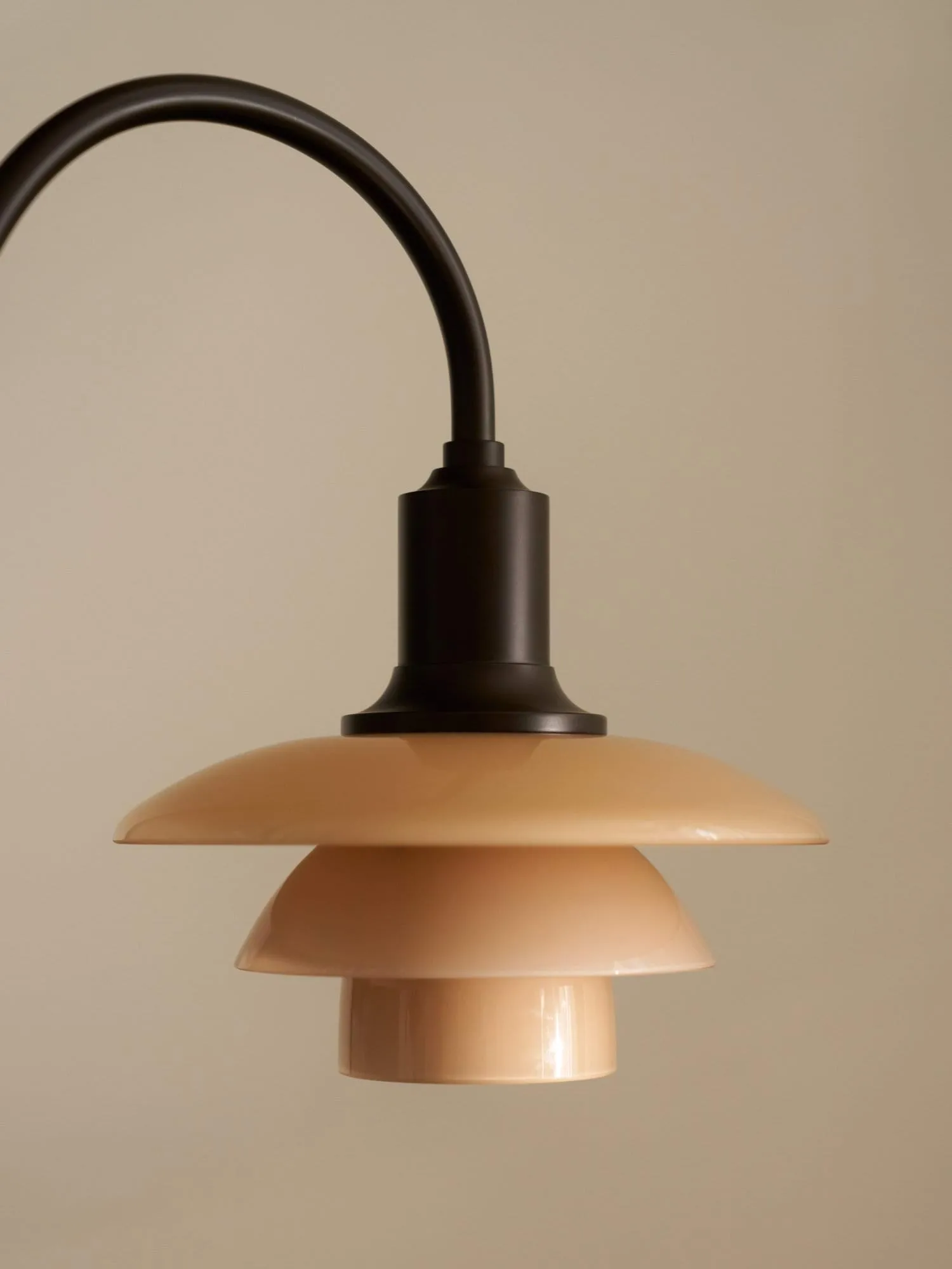 PH 1/1 Piano tafellamp, Dusty terracotta Louis Poulsen
