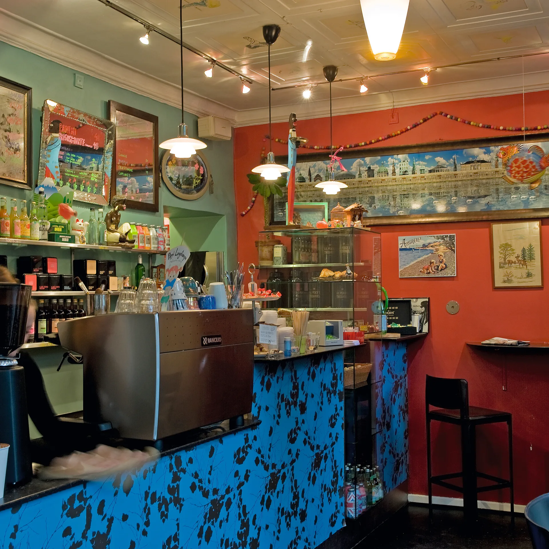 PH 2/1 hanglamp, Verchroomd hoogglans Louis Poulsen