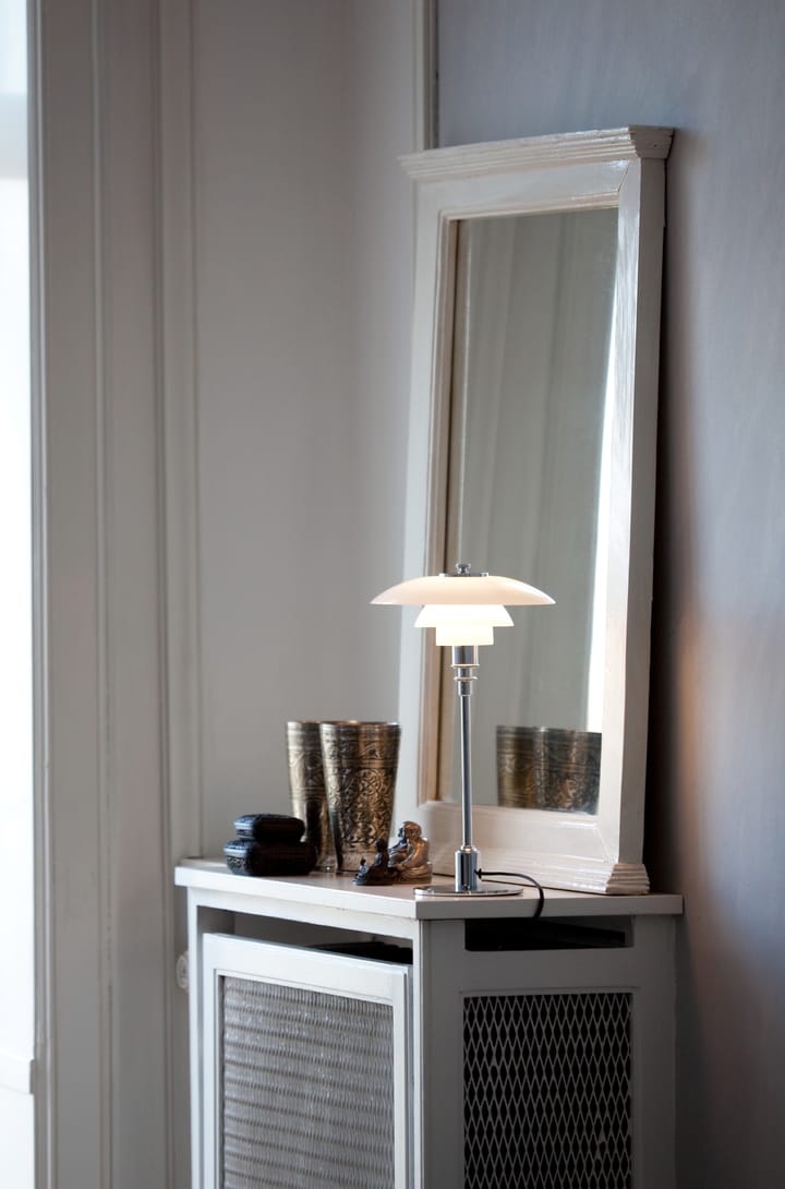 PH 2/1tafellamp, Chroom Louis Poulsen