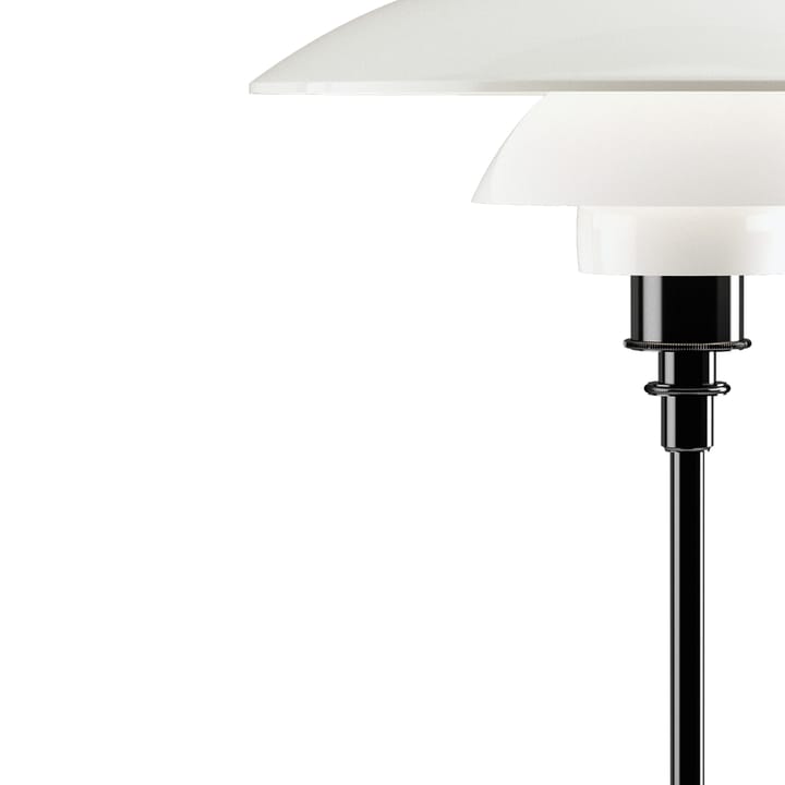 PH 3½-2½ opaalglas tafellamp, Zwart Louis Poulsen