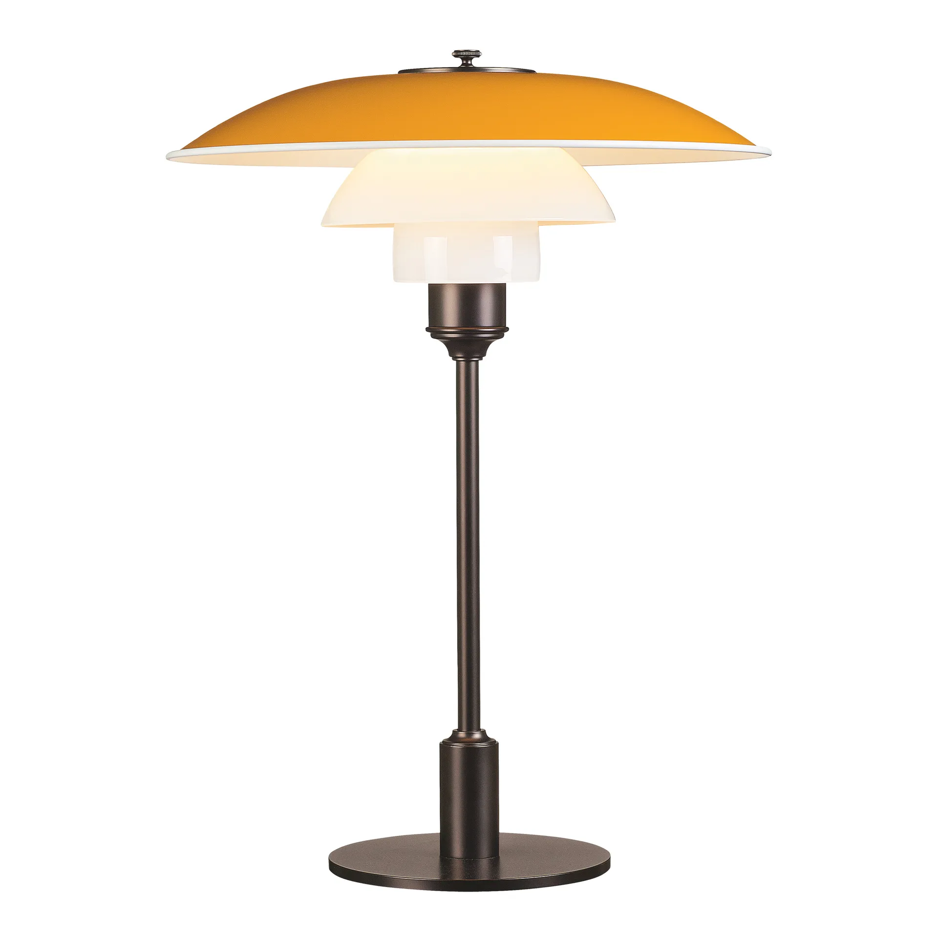 PH 3½-2½ tafellamp, Geel Louis Poulsen