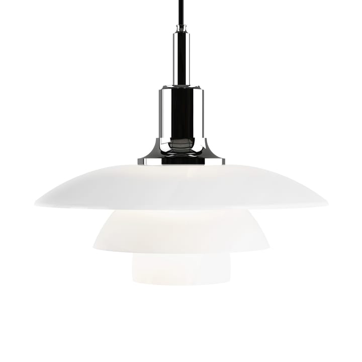 PH 3½-3 opaalglas hanglamp - Chroom - Louis Poulsen