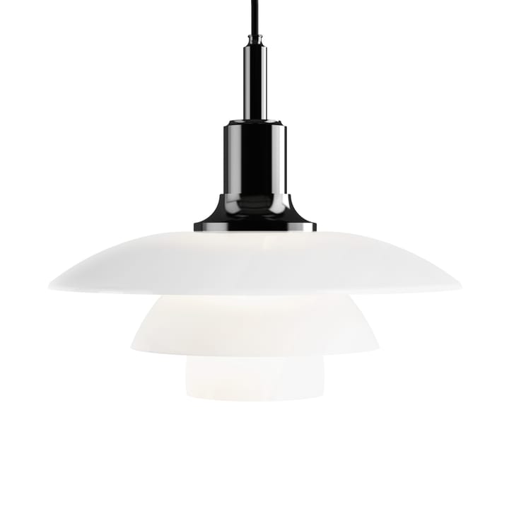 PH 3½-3 opaalglas hanglamp - Zwart - Louis Poulsen