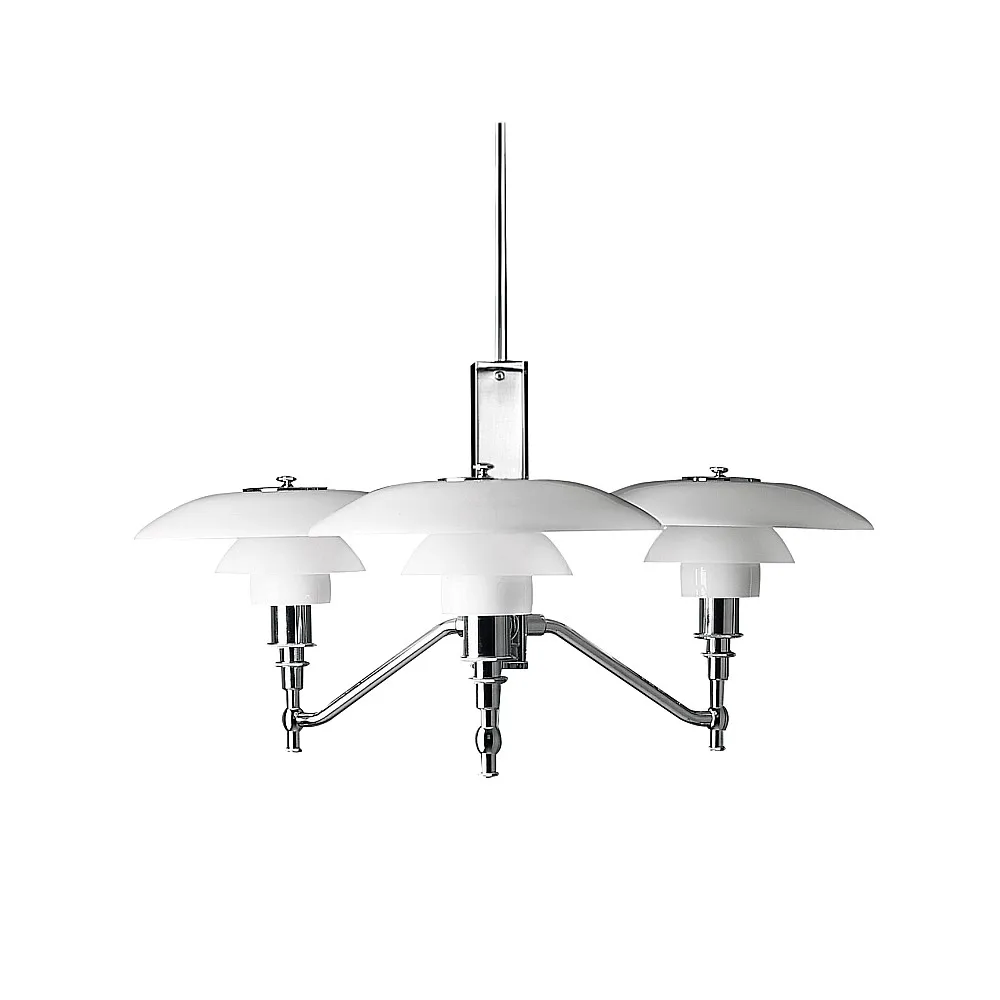 PH 3/2 Akademi kroonluchter, Wit Louis Poulsen