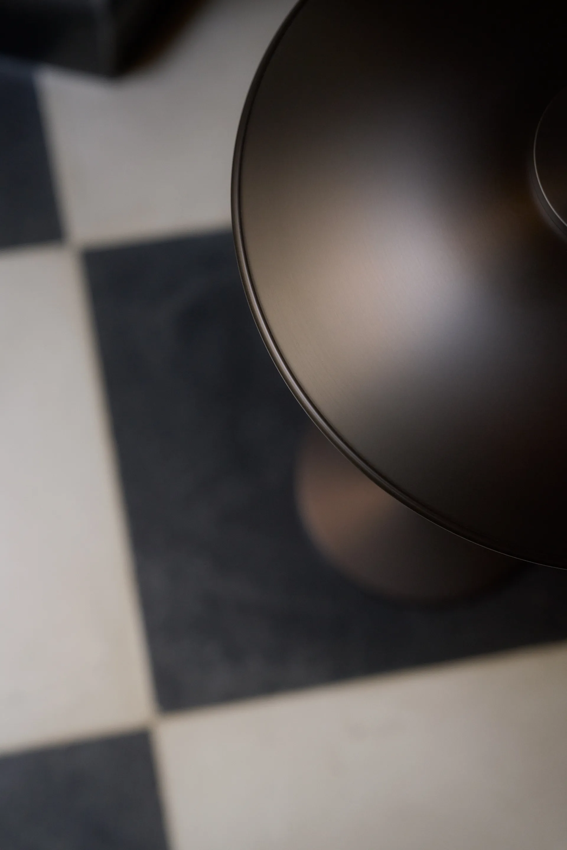 PH 3/2 Luna tafellamp, Aged brass-opaalglas Louis Poulsen