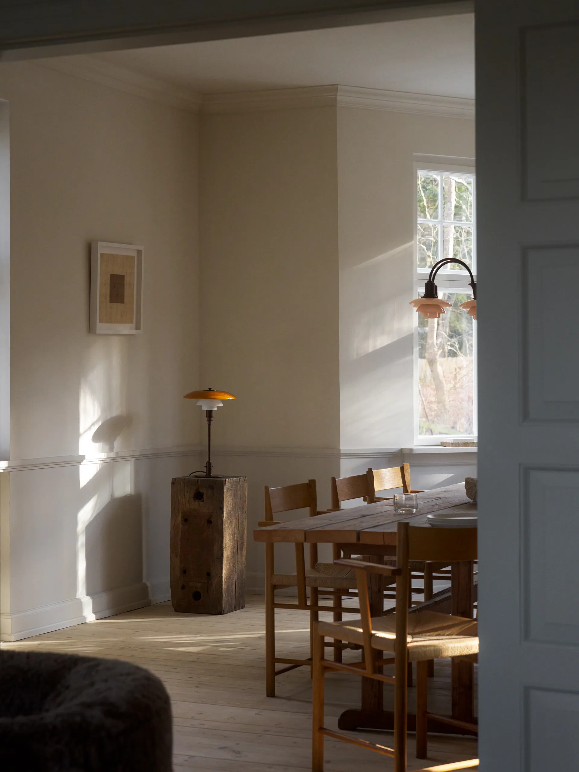 PH 3/2 tafellamp Centenary Edition, Amber-opaal wit Louis Poulsen