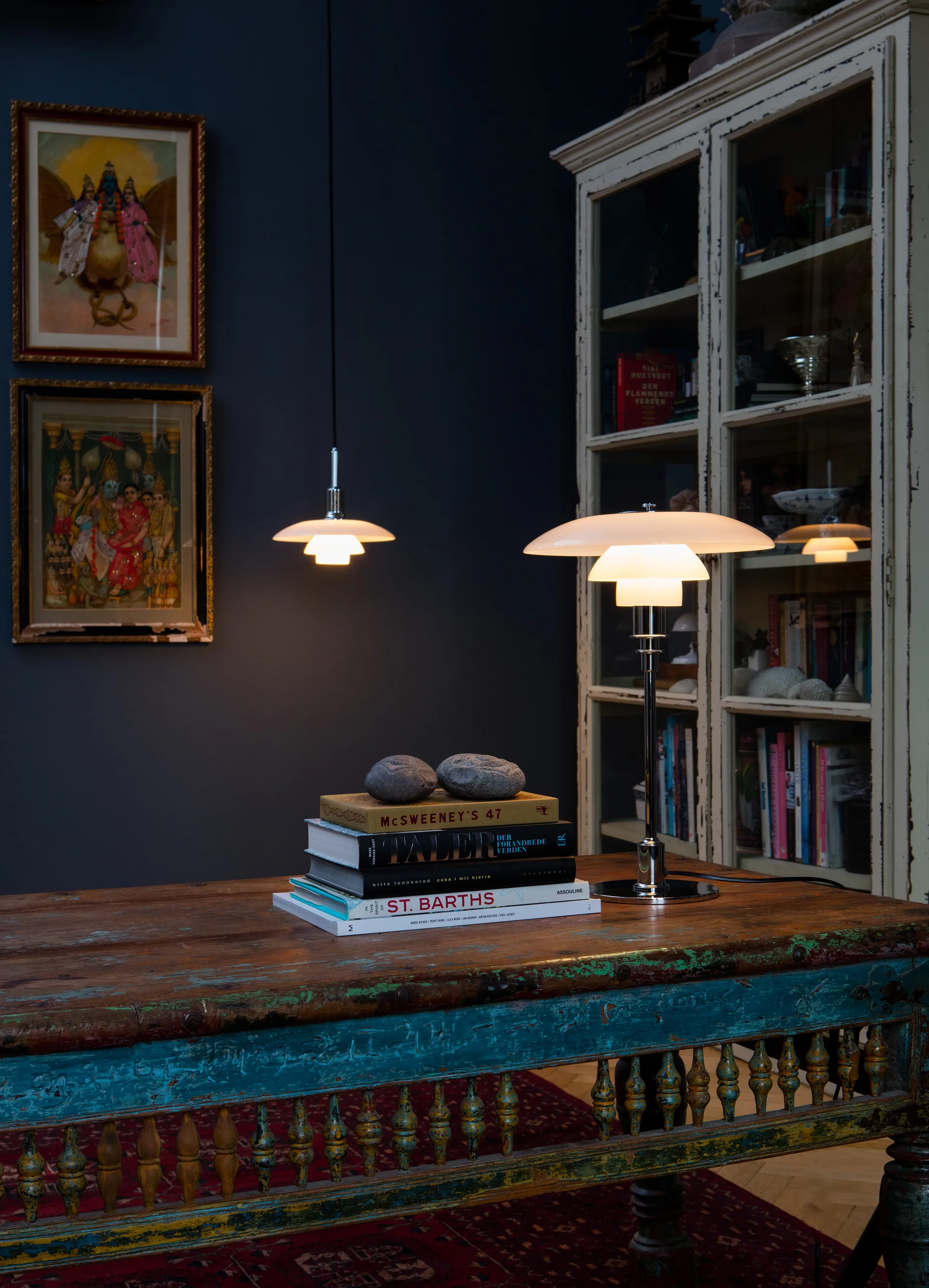 PH 3/2 tafellamp, Chroom Louis Poulsen