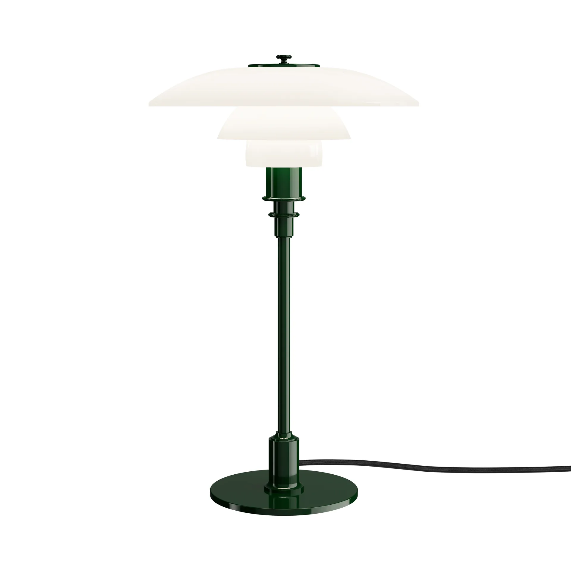 PH 3/2 tafellamp, Glossy deep green Louis Poulsen