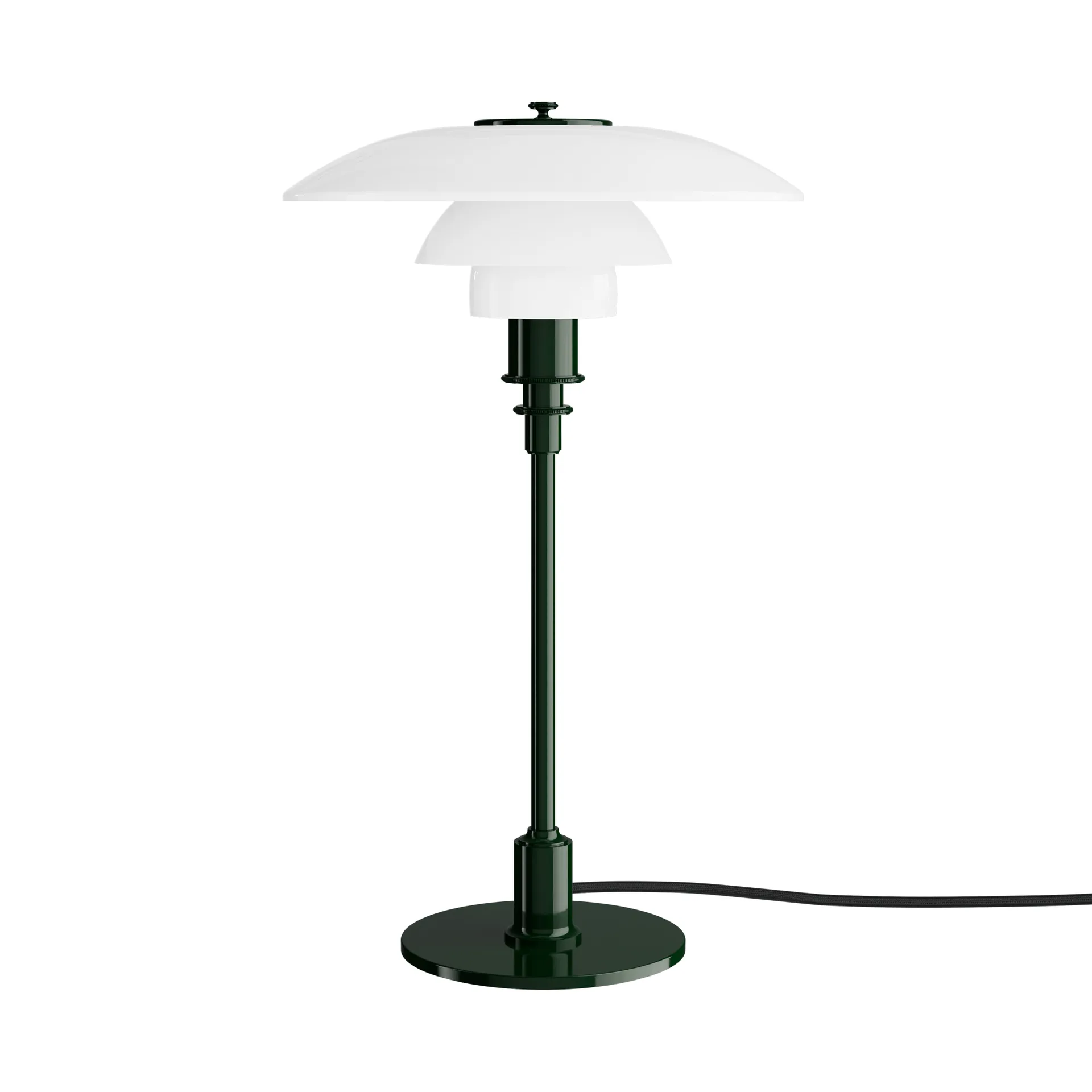 PH 3/2 tafellamp, Glossy deep green Louis Poulsen