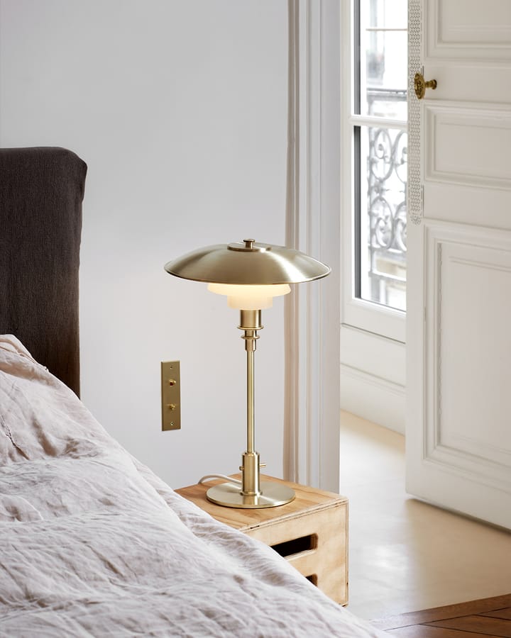 PH 3/2 tafellamp Limited Edition, Messing-opaalglas Louis Poulsen